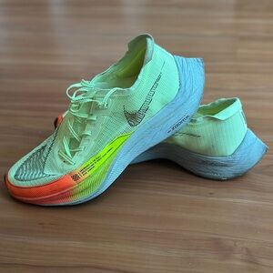Nike ZoomX Vaporfly Next% 2 - Volt/Bright Crimson - Running shoes Size 12US